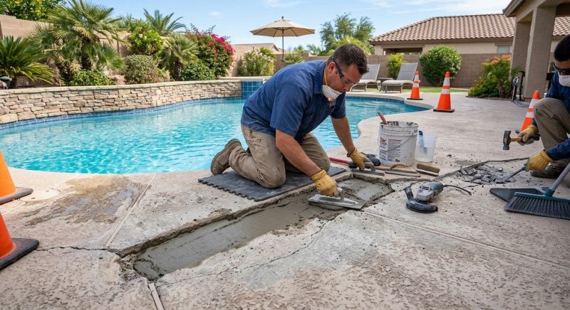 Pool Patio Maintenance in West Des Moines, IA