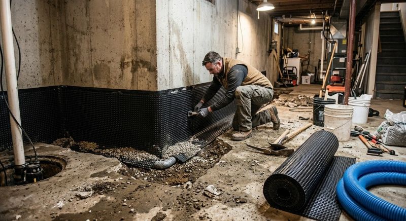 Basement Water Prevention in Tuscaloosa, AL