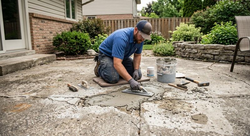Cement Repair in West Des Moines, IA