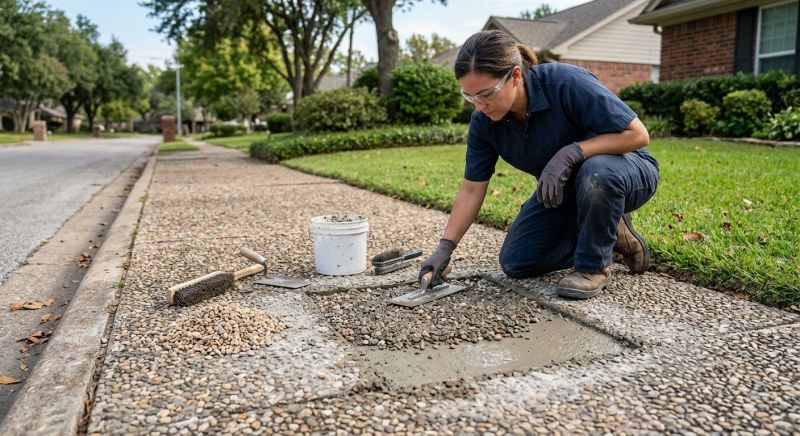 Concrete Apron Repair in West Des Moines, IA