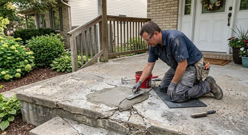 Concrete Damage Repair in West Des Moines, IA