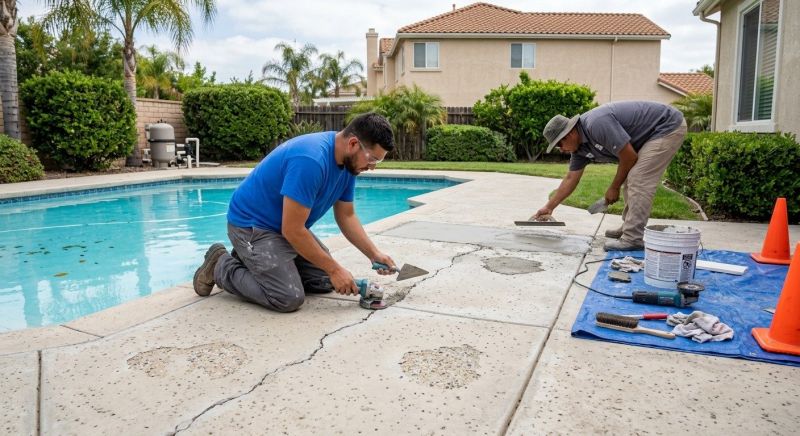 Concrete Patio Repair in Corpus Christi, TX