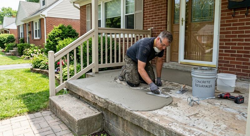 Concrete Stairs Resurfacing in Miami Dade County, FL