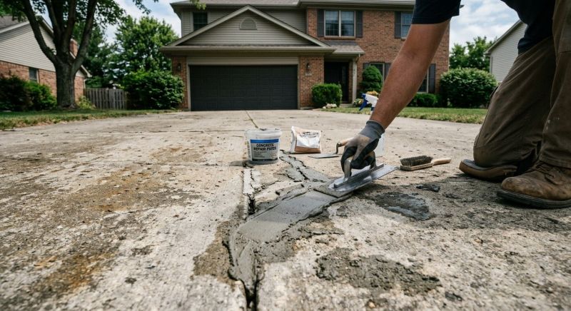 Driveway Spalling Repair in Des Moines, IA