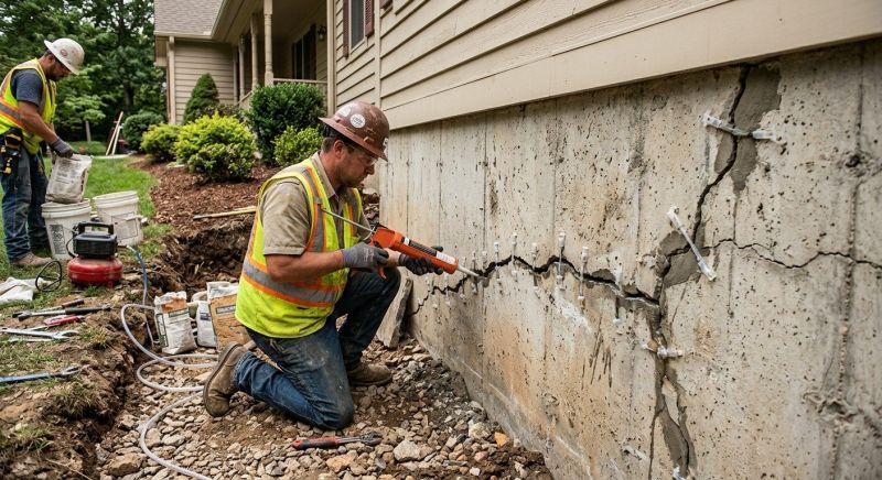 Foundation Cracks Repair in Columbus, OH