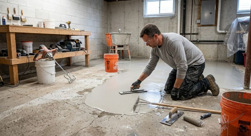 Garage Concrete Resurfacing in Miami Dade County, FL