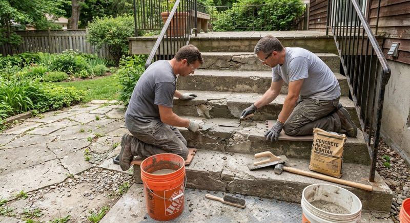 Patio Repair in Des Moines, IA