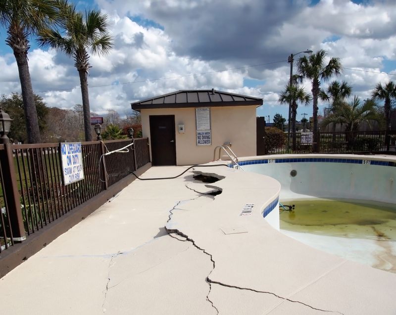 Pool Deck Repair in West Des Moines, IA