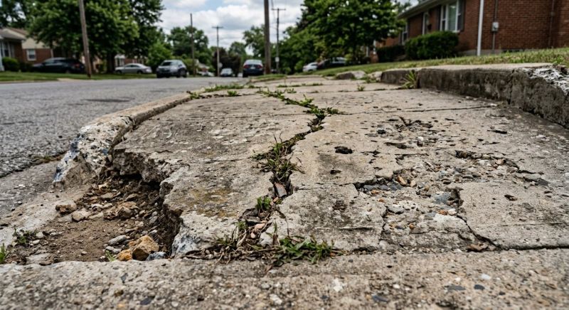 Sidewalk Grinding in West Des Moines, IA